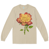 Mushroom rainbow's end rose Long Sleeve Tee - LillyAllenDesigns