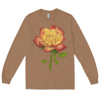 Toasted Coconut rainbow's end rose Long Sleeve Tee - LillyAllenDesigns