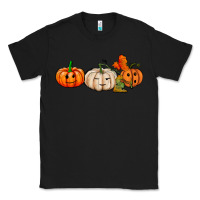 Black pumpkins face Classic Tee - AdoDesignShop