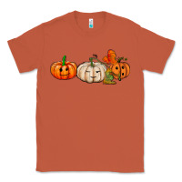 Copper pumpkins face Classic Tee - AdoDesignShop