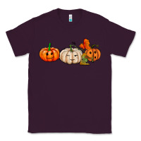 Plum pumpkins face Classic Tee - AdoDesignShop