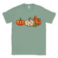 Sage pumpkins face Classic Tee - AdoDesignShop