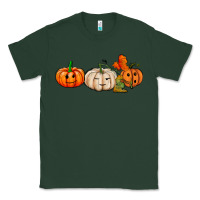 Sports Green pumpkins face Classic Tee - AdoDesignShop