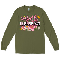 Army Green perfectly imperfect Long Sleeve Tee - JahusDesignShop