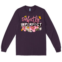 Plum perfectly imperfect Long Sleeve Tee - JahusDesignShop
