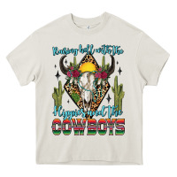 Cream raising hell with the hippies and the cowboys Heavy Core Tee - Zillion Design Studio