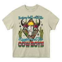 Mossy raising hell with the hippies and the cowboys Heavy Core Tee - Zillion Design Studio