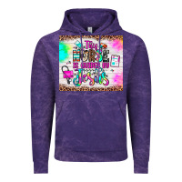 Cloud Purple this nurse is guided by jesus Vintage Hoodie - JahusDesignShop
