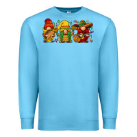 Ocean Blue cinco de mayo gnomies Premium Sweatshirt - BarkalooDesign