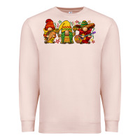 Pale Pink cinco de mayo gnomies Premium Sweatshirt - BarkalooDesign