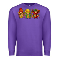 Purple cinco de mayo gnomies Premium Sweatshirt - BarkalooDesign
