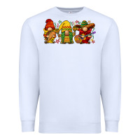 White cinco de mayo gnomies Premium Sweatshirt - BarkalooDesign