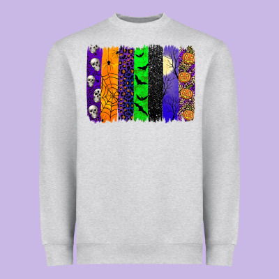 Halloween Brush Stroke Heavyweight Sweatshirt Designed By Jahusdesignshop