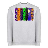 Heather Grey halloween brush stroke Heavyweight Sweatshirt - JahusDesignShop