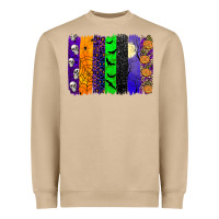 Mushroom halloween brush stroke Heavyweight Sweatshirt - JahusDesignShop
