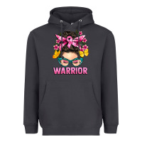 Smoke cancer warrior messy bun Heavyweight Hoodie - BarkalooDesign