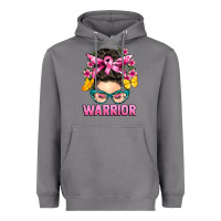 Storm cancer warrior messy bun Heavyweight Hoodie - BarkalooDesign