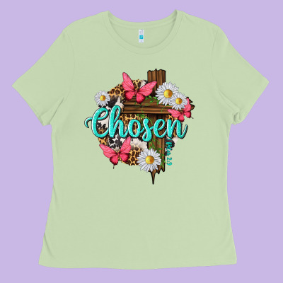 Chosen Ladies Tee Designed By Texasbilliewilder
