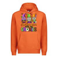 Carrot halloween with my gnomies Premium Hoodie - texasbilliewilder