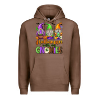 Chestnut halloween with my gnomies Premium Hoodie - texasbilliewilder
