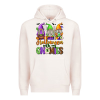 Pale Pink halloween with my gnomies Premium Hoodie - texasbilliewilder