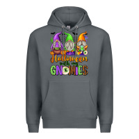 Rock halloween with my gnomies Premium Hoodie - texasbilliewilder