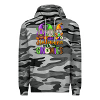 Slate Camo halloween with my gnomies Premium Hoodie - texasbilliewilder