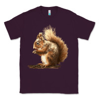 Plum Squirrels Classic Tee - LillyAllenDesigns