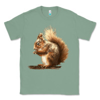 Sage Squirrels Classic Tee - LillyAllenDesigns