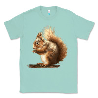 Seafoam Squirrels Classic Tee - LillyAllenDesigns