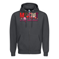 Smoke my cat is my valentine Zipper Hoodie - NancyCooperArtShop