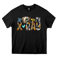 Black x ray Heavy Core Tee - Zillion Design Studio