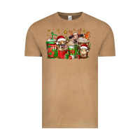 Vintage Camel christmas cows coffee Vintage Tee - Jasminsmagicworld