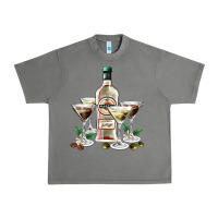 Tornado martini glasses and martini bottle Urban Heavy Tee - AdoDesignShop