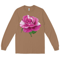 Toasted Coconut parade day rose Long Sleeve Tee - LillyAllenDesigns