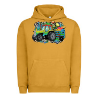 Autism Farm Tractor Urban Hoodie | Teevron