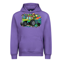 Tulip Autism farm tractor Urban Hoodie - CowGirlArtShop