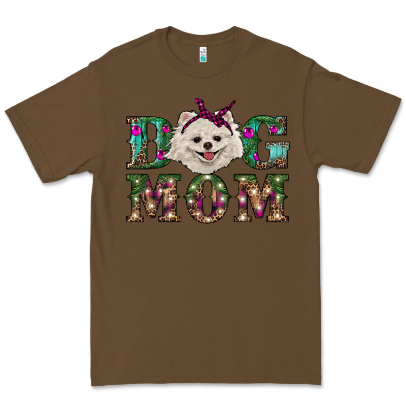 Christmas Dog Mom Pomeranian Premium Tee by RanaPortraitStore | Teevron