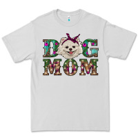 Dove Grey Christmas dog mom Pomeranian Premium Tee - RanaPortraitStore