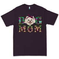 Plum Christmas dog mom Pomeranian Premium Tee - RanaPortraitStore