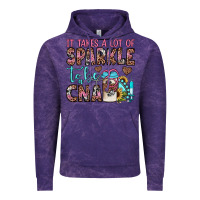 Cloud Purple it takes a lot of sparkle to be a cna Vintage Hoodie - JahusDesignShop