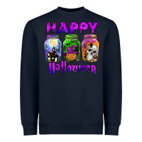 Navy happy halloween Heavyweight Sweatshirt - JahusDesignShop