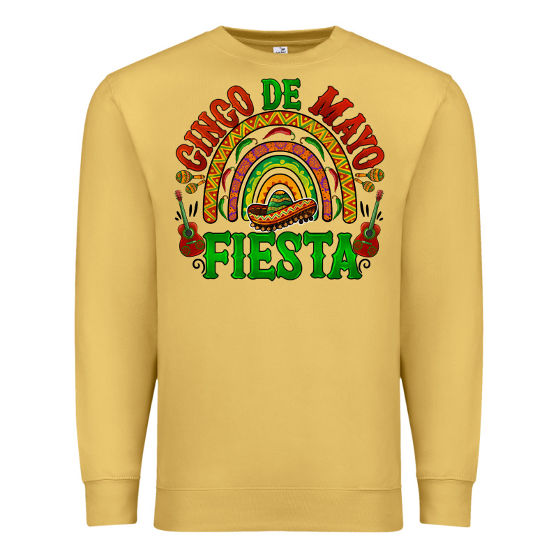 Cinco De Mayo Fiesta Rainbow Premium Sweatshirt by BarkalooDesign | Teevron