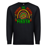 Black cinco de mayo fiesta rainbow Premium Sweatshirt - BarkalooDesign