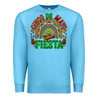 Ocean Blue cinco de mayo fiesta rainbow Premium Sweatshirt - BarkalooDesign
