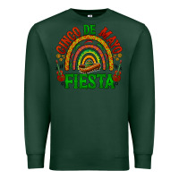 Sports Green cinco de mayo fiesta rainbow Premium Sweatshirt - BarkalooDesign