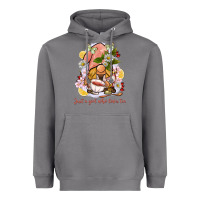 Storm just a girl who loves tea gnome Heavyweight Hoodie - BarkalooDesign