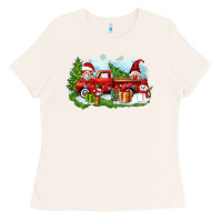 Bone Christmas gnomes truck Ladies Tee - Zillion Design Studio