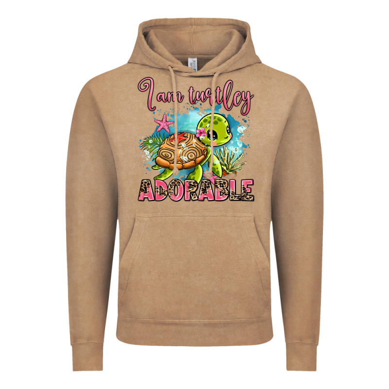 I Am Turtley Adorable Vintage Hoodie by AdoDesignShop | Teevron