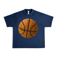 Navy basketball ball Urban Heavy Tee - JahusDesignShop